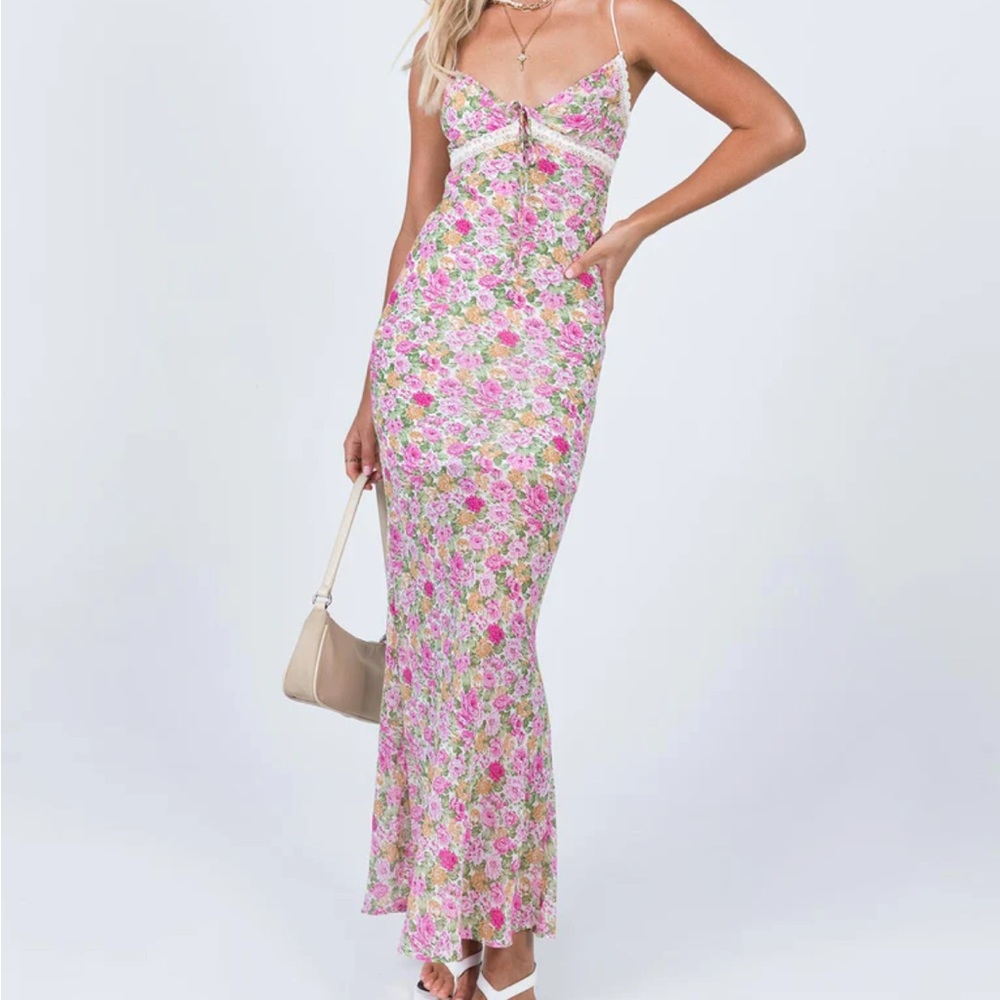Floral Maxi Dress Princess Polly